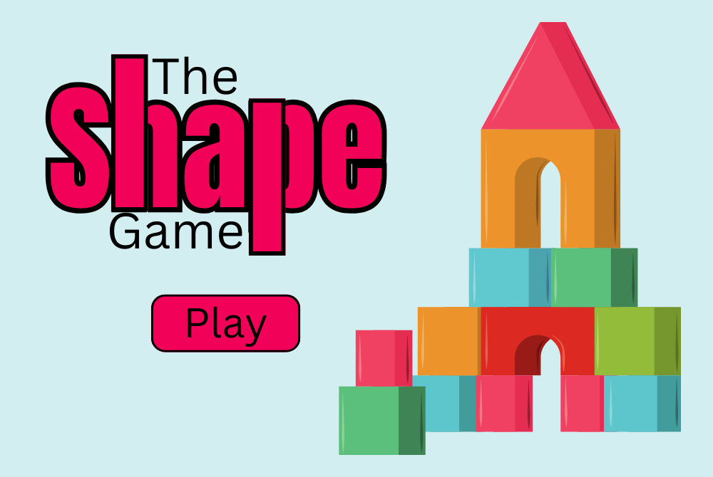 shapes game geometry for kids